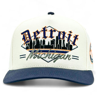 Detroit Snapback - The Miggy - Shells Vintage Hat Co.