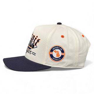 Detroit Snapback - The Miggy - Shells Vintage Hat Co.