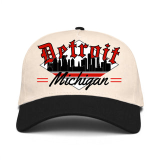 Detroit Snapback - The Yzerman - Shells Vintage Hat Co.