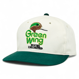 Ducks Unlimited Green Wing Snapback - Shells Vintage Hat Co.