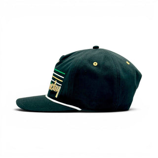 Feelin' Lucky Snapback (Black) - Shells Vintage Hat Co.