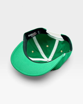 Feelin' Lucky Snapback (Green) - Shells Vintage Hat Co.