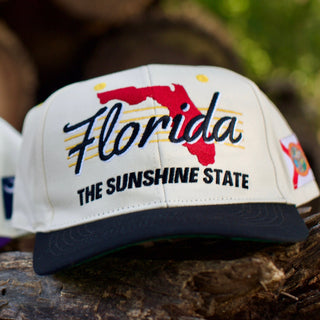 Florida Snapback - The Prime Time - Shells Vintage Hat Co.
