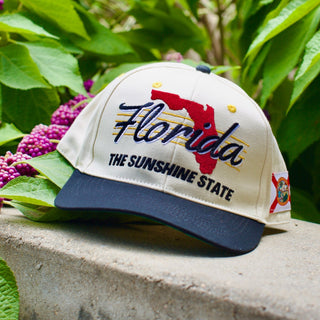 Florida Snapback - The Prime Time - Shells Vintage Hat Co.