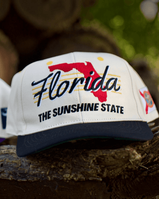 Florida Snapback - The Prime Time - Shells Vintage Hat Co.