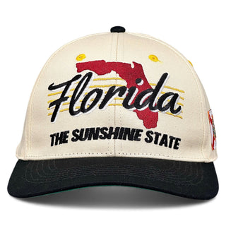 Florida Snapback - The Prime Time - Shells Vintage Hat Co.