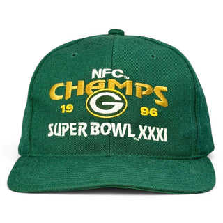 Green Bay Packers 1996 NFC Champions Snapback - Shells Vintage Hat Co.