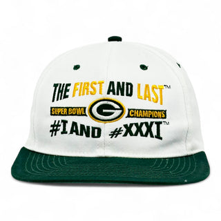 Green Bay Packers Super Bowl XXXI Champions Snapback - Shells Vintage Hat Co.