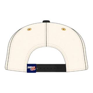 Green Bay Snapback - The Lambeau (Cream/Black) - Shells Vintage Hat Co.