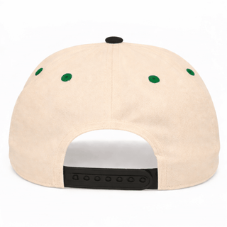 Green Bay Snapback - The Lambeau (Cream/Black) - Shells Vintage Hat Co.