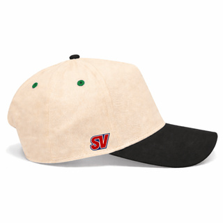 Green Bay Snapback - The Lambeau (Cream/Black) - Shells Vintage Hat Co.