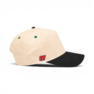 Green Bay Snapback - The Lambeau (Cream/Black) - Shells Vintage Hat Co.