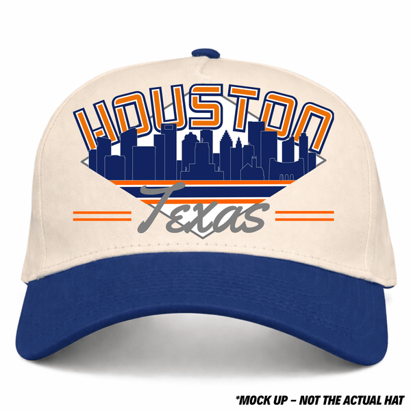Houston Snapback - The Altuve - Shells Vintage Hat Co.