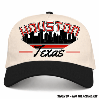 Houston Snapback - The Olajuwon - Shells Vintage Hat Co.