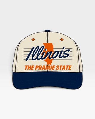 Illinois Snapback - The Butkus - Shells Vintage Hat Co.