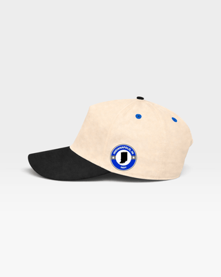Indianapolis Snapback - The Unitas (Cream/Black) - Shells Vintage Hat Co.