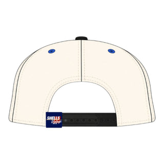 Indianapolis Snapback - The Unitas (Cream/Black) - Shells Vintage Hat Co.