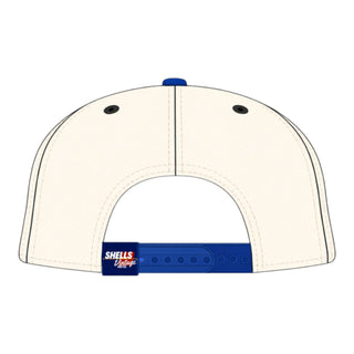 Indianapolis Snapback - The Unitas (Cream/Blue) - Shells Vintage Hat Co.