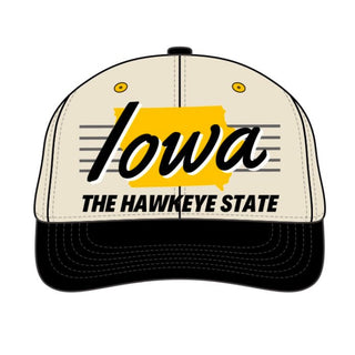Iowa Snapback - The Hawkeye - Shells Vintage Hat Co.