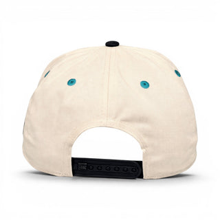 Jacksonville Snapback - The Jag (Cream/Black) - Shells Vintage Hat Co.