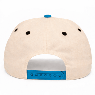 Jacksonville Snapback - The Jag (Cream/Teal) - Shells Vintage Hat Co.