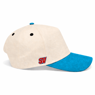 Jacksonville Snapback - The Jag (Cream/Teal) - Shells Vintage Hat Co.