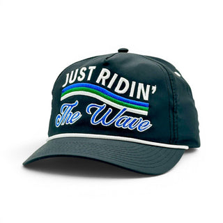 Just Ridin' The Wave Snapback - Shells Vintage Hat Co.