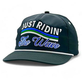 Just Ridin' The Wave Snapback - Shells Vintage Hat Co.