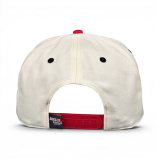 Kansas City Snapback - The Arrowhead (Cream/Red) - Shells Vintage Hat Co.