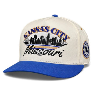 Kansas City Snapback - The Kauffman - Shells Vintage Hat Co.