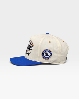 Kansas City Snapback - The Kauffman - Shells Vintage Hat Co.
