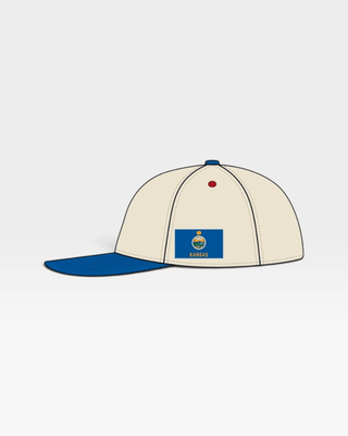 Kansas Snapback - The Naismith - Shells Vintage Hat Co.