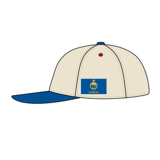 Kansas Snapback - The Naismith - Shells Vintage Hat Co.