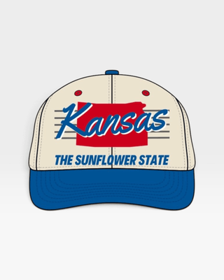 Kansas Snapback - The Naismith - Shells Vintage Hat Co.