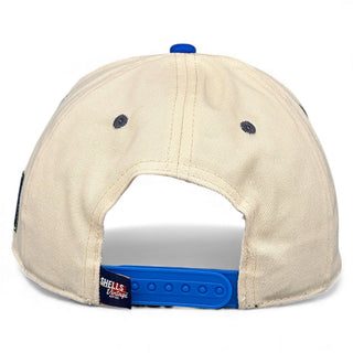 Kentucky Snapback - The Rupp (Cream/Blue) - Shells Vintage Hat Co.