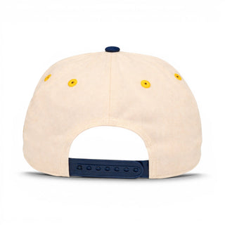 Los Angeles Snapback - The Fouts (Cream/Navy) - Shells Vintage Hat Co.