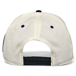 Louisiana Snapback - The Honey Badger (Cream/Black) - Shells Vintage Hat Co.