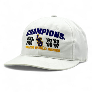 LSU Tigers 2000 College World Series Champions Snapback - Shells Vintage Hat Co.