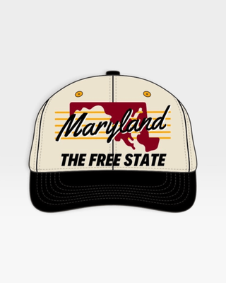 Maryland Snapback - The Terp - Shells Vintage Hat Co.