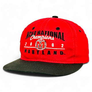 Maryland Terrapins 2002 National Champions Snapback - Shells Vintage Hat Co.