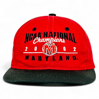 Maryland Terrapins 2002 National Champions Snapback - Shells Vintage Hat Co.