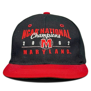 Maryland Terrapins 2002 National Champions Snapback - Shells Vintage Hat Co.