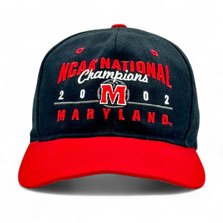 Maryland Terrapins 2002 National Champions Snapback - Shells Vintage Hat Co.