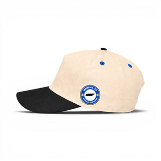 Memphis Snapback - The Hardaway (Cream/Black) - Shells Vintage Hat Co.