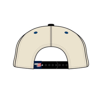 Memphis Snapback - The Hardaway (Cream/Black) - Shells Vintage Hat Co.