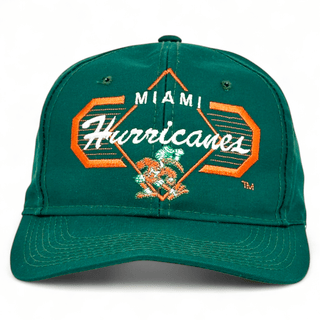 Miami Hurricanes Snapback - Shells Vintage Hat Co.