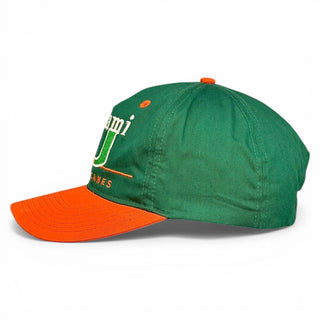 Miami Hurricanes Snapback - Shells Vintage Hat Co.