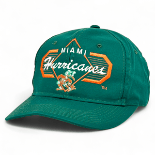 Miami Hurricanes Snapback - Shells Vintage Hat Co.