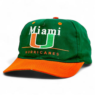 Miami Hurricanes Snapback - Shells Vintage Hat Co.