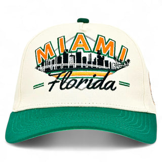 Miami Snapback - The U - Shells Vintage Hat Co.